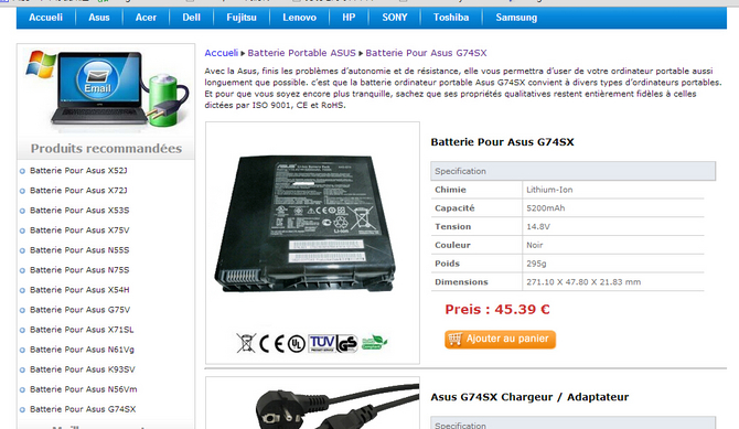 Batterie Asus X72J http://www.laptopsbatterie.com/asus-x72j.html