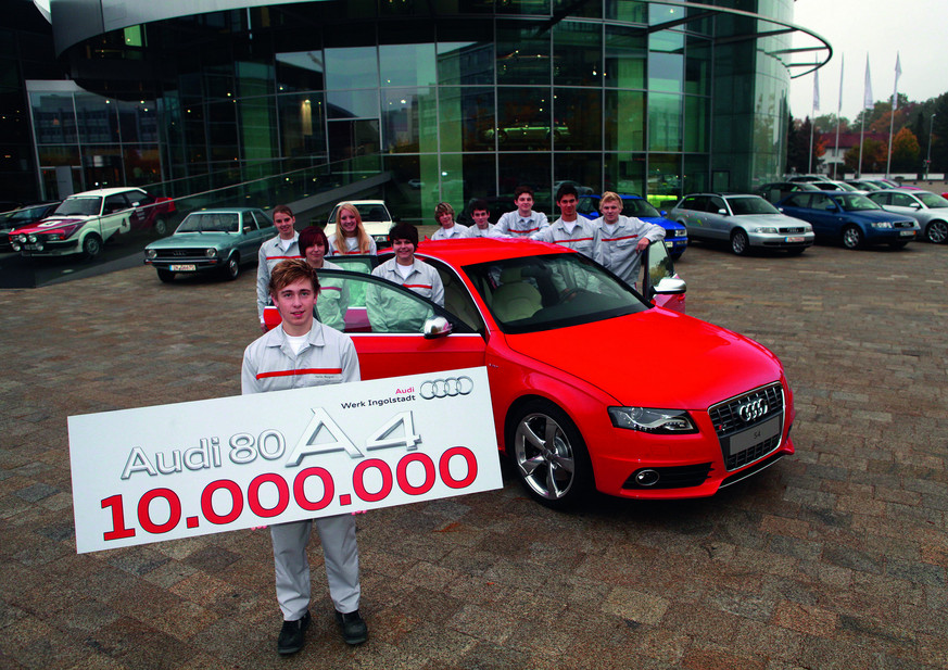 Audi Produces 10 Millionth Midsize Car