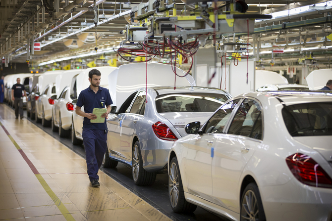 A Mercedes bateu o recorde de produção pelo terceiro ano consecutivo