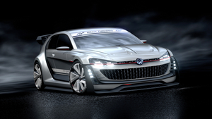 The GTI Supersport Vision Gran Turismo is equipped with a 503hp VR6 TSI engine with an automatic seven-speed dual-clutch