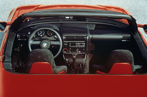 Most the interior trim came from the e30 chassis 3-series