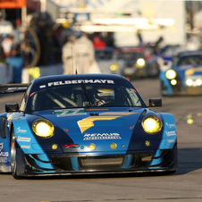 O Porsche Felbermeyer-Proton Porsche foi segundo na classe nas 12 Horas de Sebring