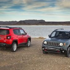 L'habitacle entièrement nouveau de la Jeep Renegade 2015 se caractérise par une allure robuste et énergique