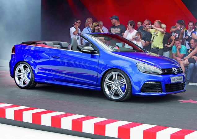 Volkswagen presents Golf R Cabriolet at Wörthersee