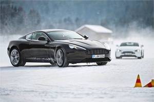 Aston Martin on Ice Finishes with a Video