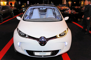 Production Version of Renault ZOE Electric Car at Geneva 