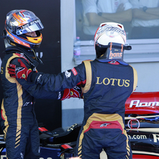 Os dois pilotos levaram a Lotus a alcançar algum sucesso