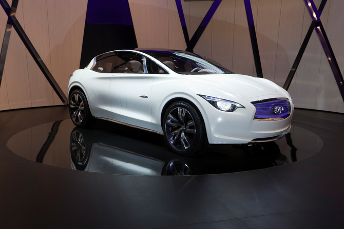 The Etherea will be the basis of a future Infiniti small car