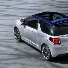 O DS3 Cabrio tem 3.95m de comprimento, 1.71m de largura e 1.46m de altura