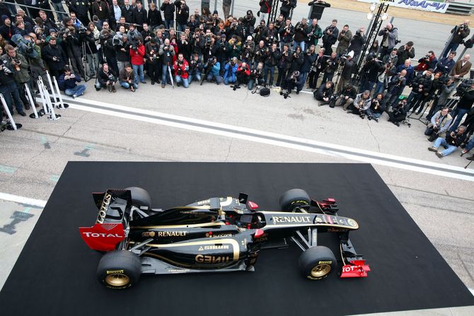 R31 from Lotus Renault GP presented in Valencia