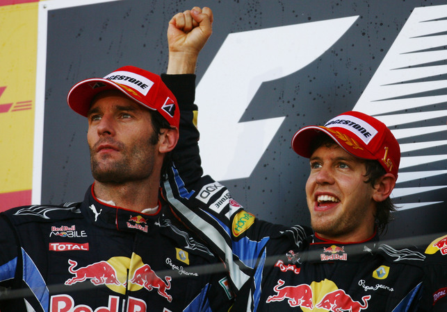 Webber raced four rounds with shoulder injury