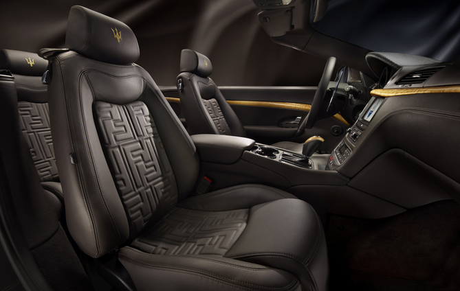 Fine Corinthian Leather: Maserati Builds GranCabrio with Interior by Fendi