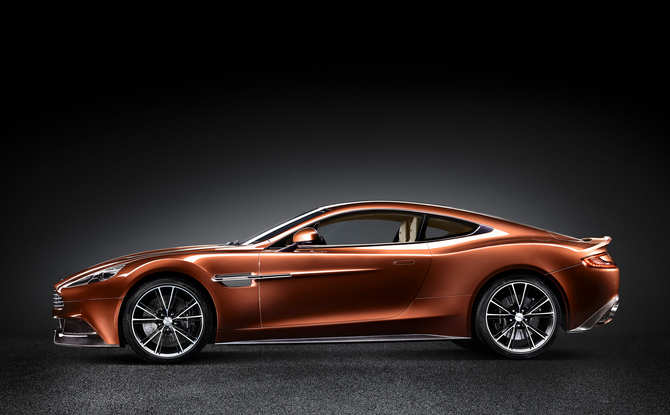 Aston Martin's latest model is the new Vanquish