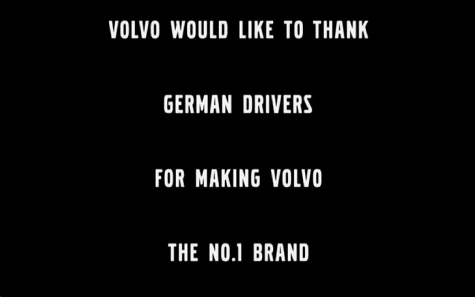 Volvo gets Cheeky with German Automakers after Winning JD Power survey