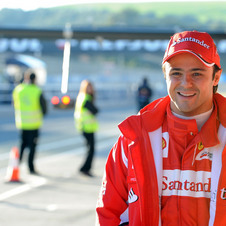 Massa Prepping for Barcelona Test in Simulator