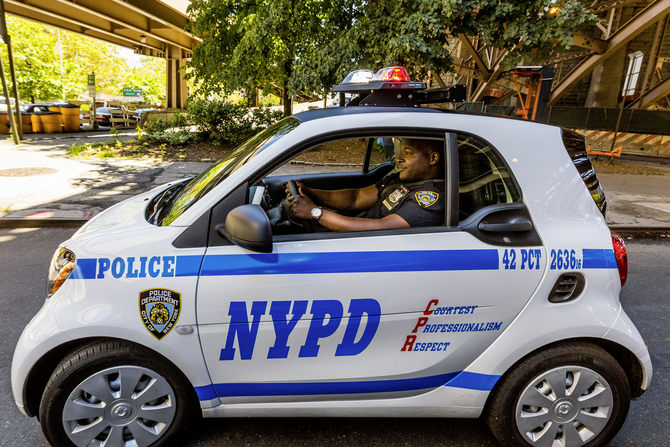 smart fortwo NYPD