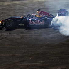 A Red Bull fez uma demonstração em Sochi no ano passado