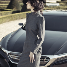 Citroen hired models to pose with the car