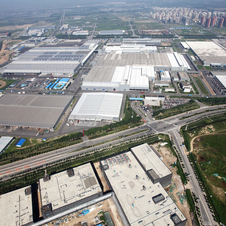 Mercedes and BAIC also built an engine factory in China