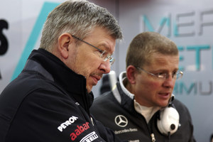 MercedesGP W02 debuts in Valencia