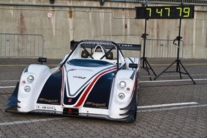 The PV001 set the Nurburgring electric car record