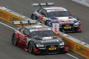 Edoardo Mortara Racing in the Munich Olympic Stadium