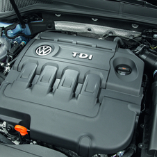 O centro do TDI Bluemotion é o motor diesel 1.6 litros TDI otimizado 