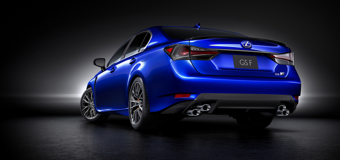 In terms of design the GS F gets some updates that give it a more aggressive look