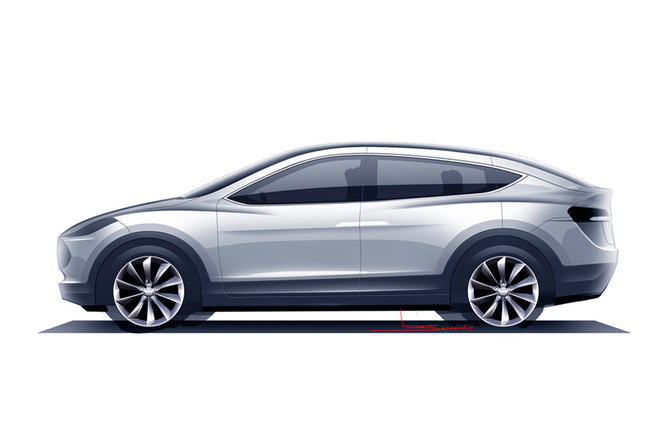 Tesla Debuts Model X: the Gullwing Crossover