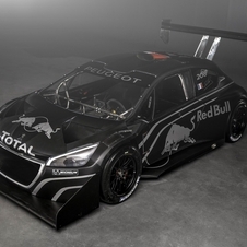 The 208 T16 Pikes Peak is entirely carbon fiber