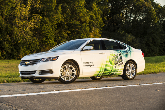 The Impala bi-fuel will go on sale in the summer 2014