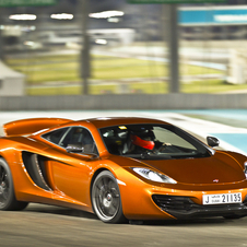 As part of the opening, McLaren created a film of the MP4-12C around the Yas Marina circuit