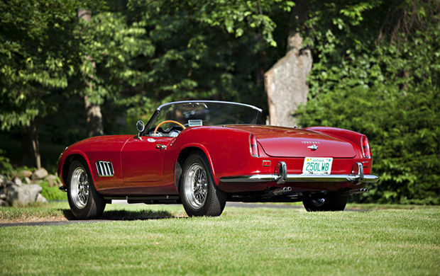 Um 250 GT SWB California terminou em quinto no Le Mans de 1959