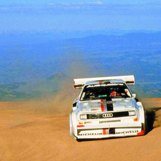 Walter Röhl volta ao Pikes Peak com o Audi Sport quattro S1 original