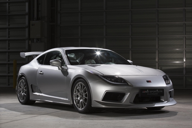 GRMN created this Sports FR Concept Platinum based on the GT86