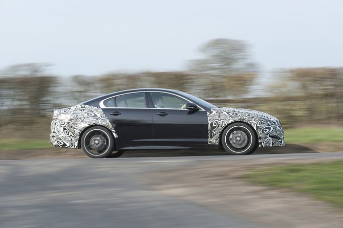 Jaguar release new XF images and engine details