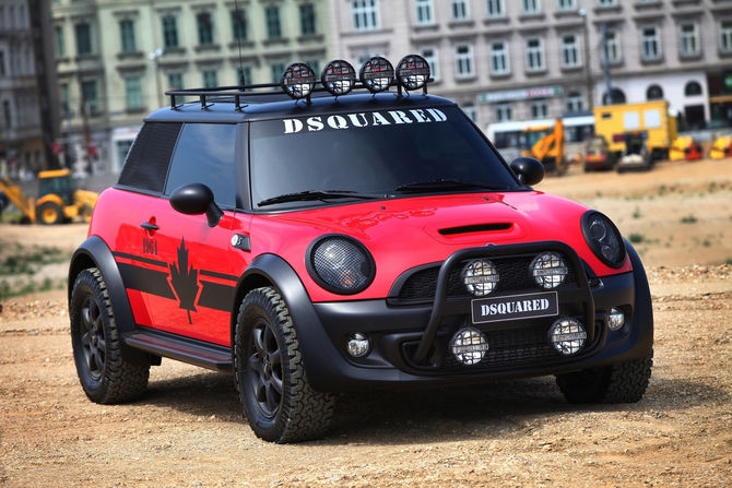 ‘Red Mudder’ Mini created by DSQUARED for Life Ball 