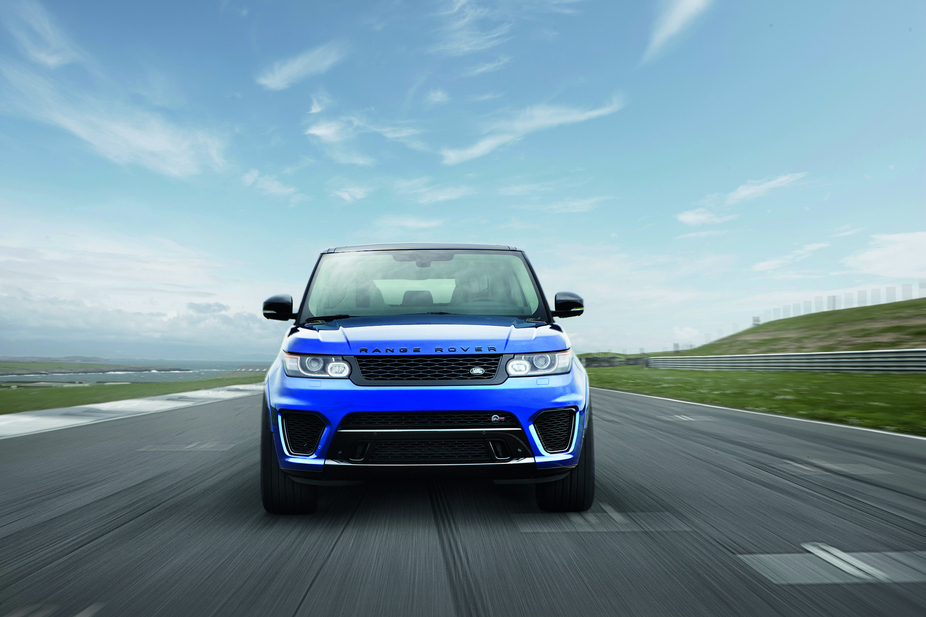 The Range Rover Sport SVR is the fastest, most dynamic and most powerful Land Rover model ever