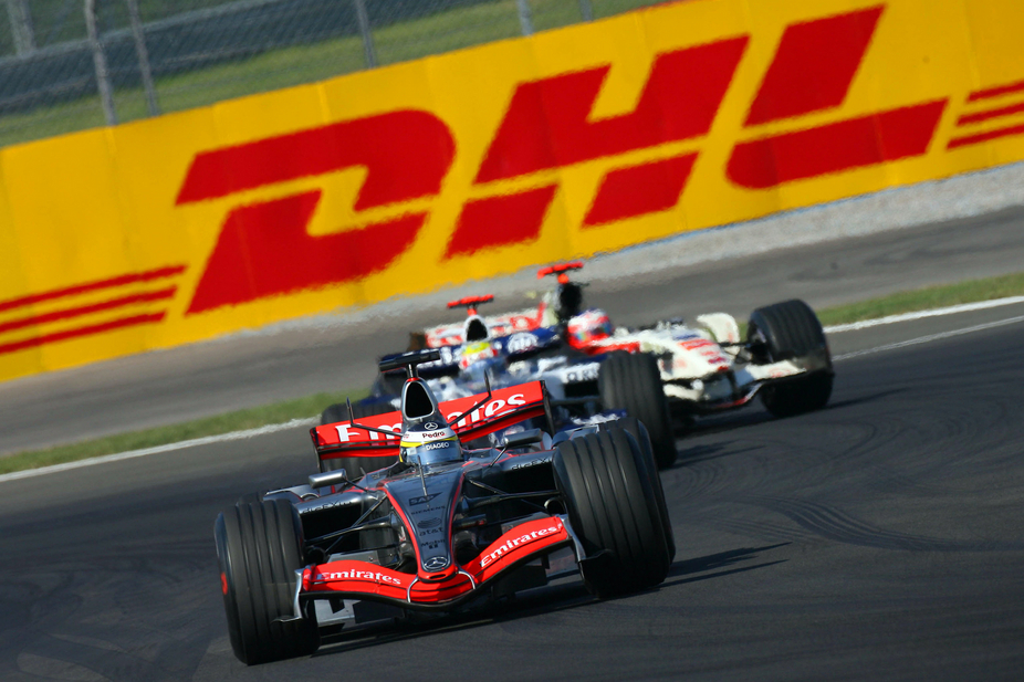 DHL supplies the full service transport package to the Formula 1 teams and organization.