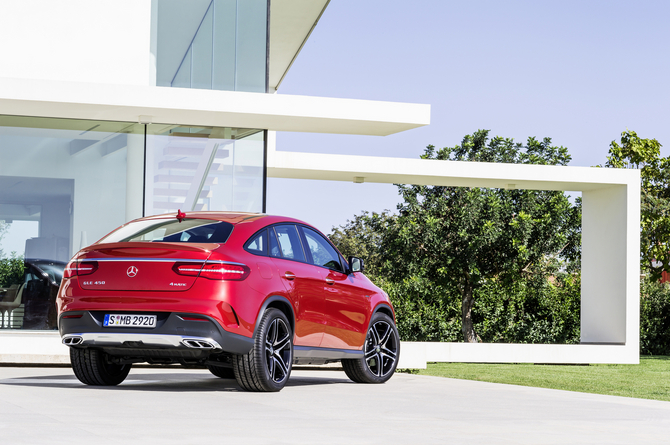 The GLE Coupé will be available as a diesel or petrol model