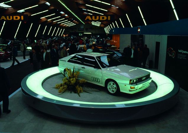 Audi quattro celebrates the 30th anniversary in Geneva