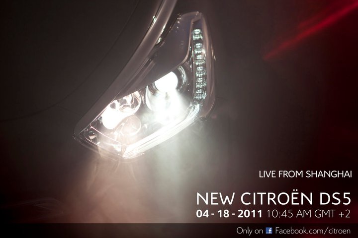 Citroen tease DS5 before Shanghai