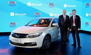 The Qoros will go on sale at the end of the year in China and in early 2014 in Europe