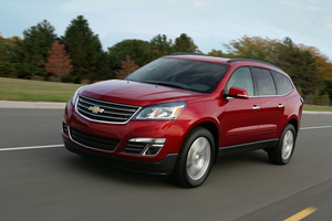 2013 Chevy Traverse Gets New Face, Upgraded Materials and Better Ride