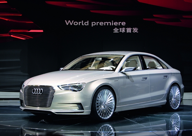 Audi A3 e-tron unveiled in Shanghai