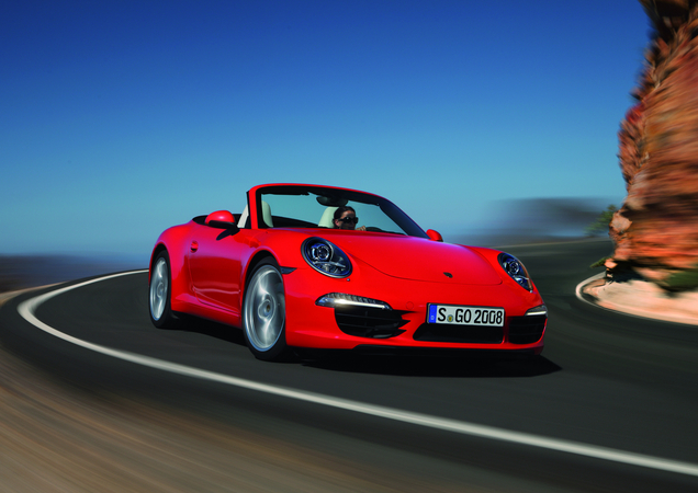 Porsche unveils Cabrio version of the new 911 generation