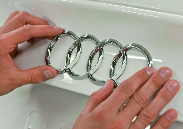 Audi brakes sales record