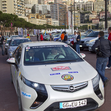 Opel Ampera ganha Rally de Monte Carlo de energia alternativa