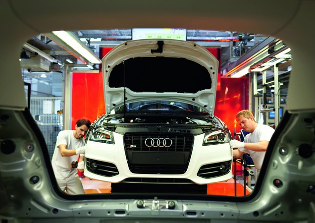 Audi brakes sales record