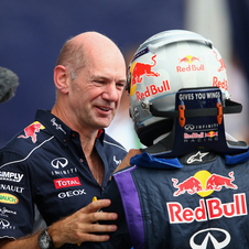 He designed his first car for the 2007 season, the RB3